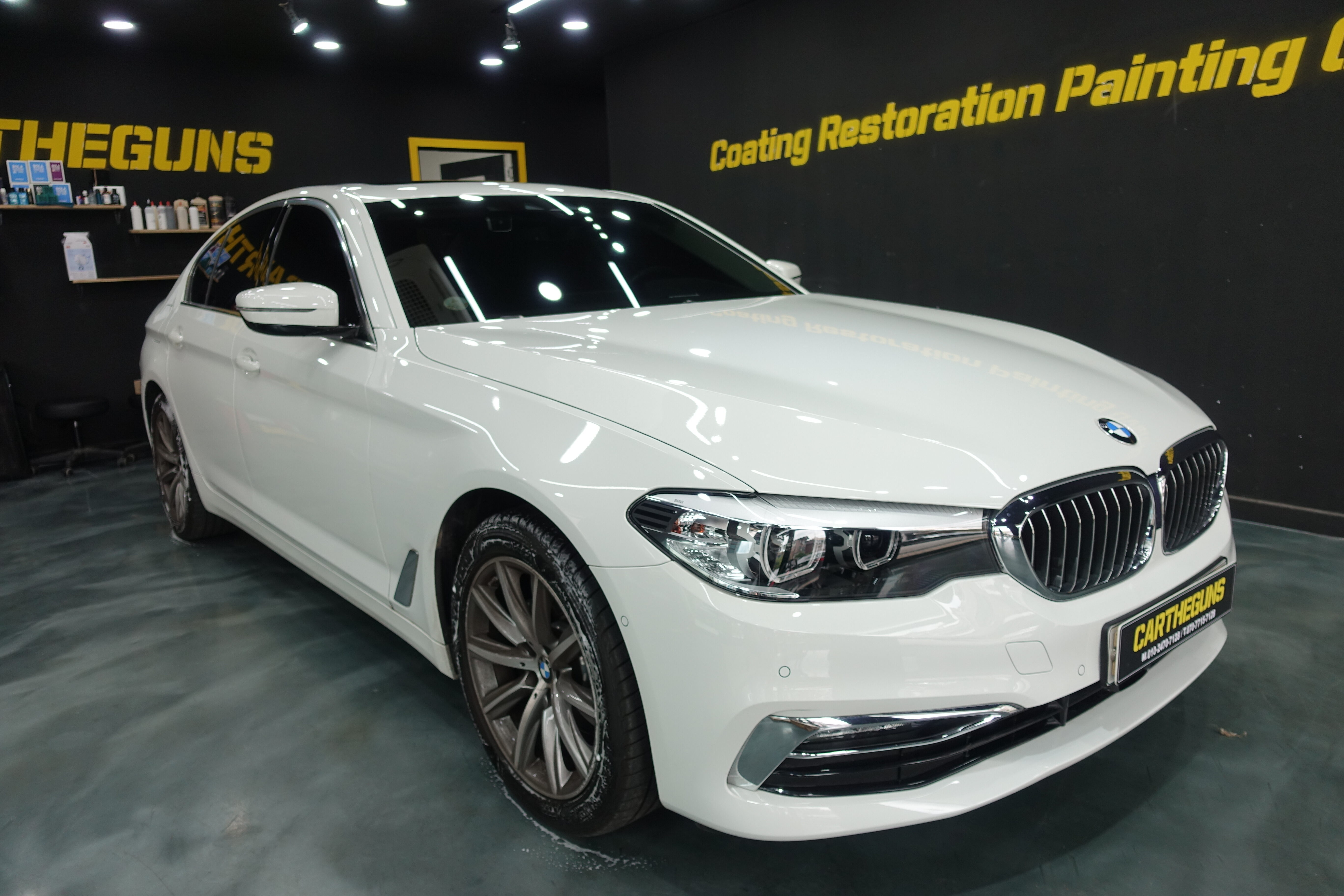 김포판금도색 BMW 5시리즈 주차장 사고 무결점 복원!</a>