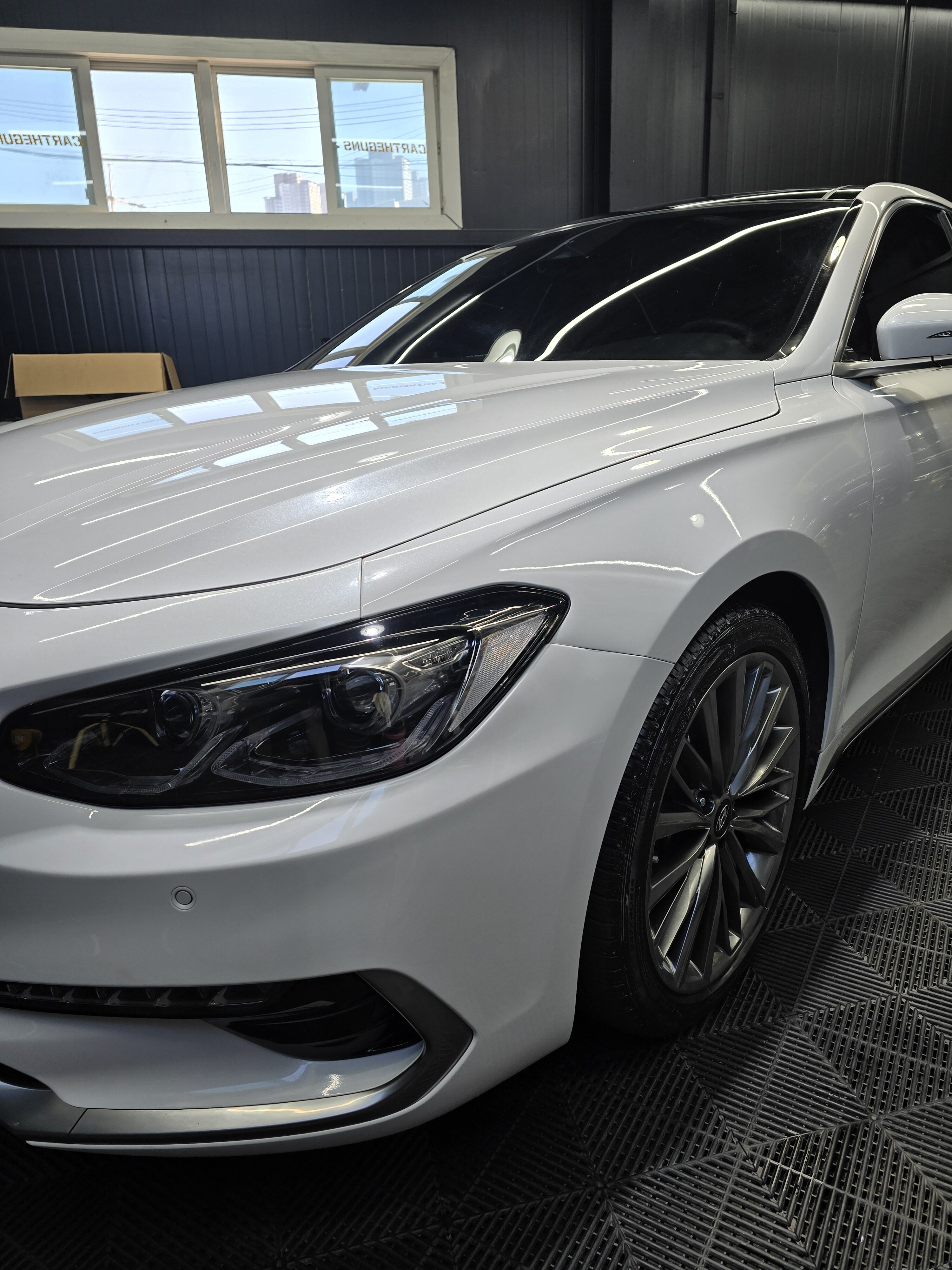 일산덴트 그랜저IG 앞범퍼 복원과 헤드램프 교체, 새 차처럼 돌아오다</a>