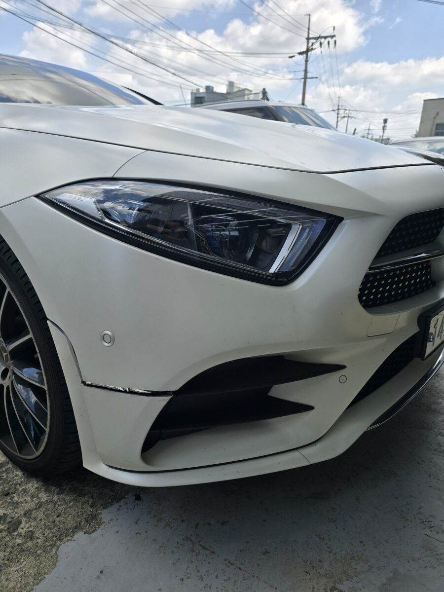 파주판금도색 벤츠CLS450 합리적 비용과 고품질 수리</a>